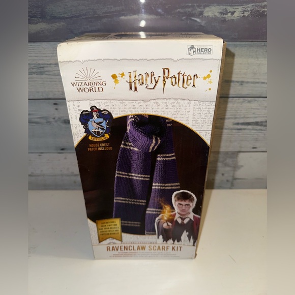 Harry Potter Ravenclaw Scarf Kit NEW in Box - Picture 2 of 7